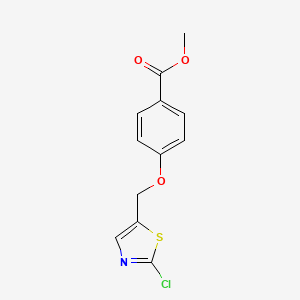 Methyl 4-[(2-chloro-1,3-thiazol-5-yl)methoxy]benzenecarboxylate