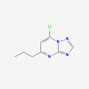 7-Chloro-5-propyl-[1,2,4]triazolo[1,5-a]pyrimidine
