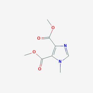 molecular formula C8H10N2O4 B2398108 Dimethyl 1-methyl-1H-imidazole-4,5-dicarboxylate CAS No. 42545-22-2