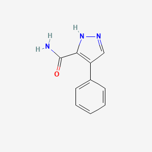 4-Phenyl-1H-pyrazole-3-carboxamide