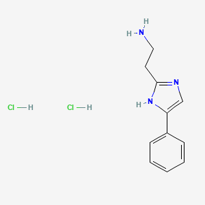 2-(4-Phenyl-1H-imidazol-2-yl)ethan-1-amine dihydrochloride