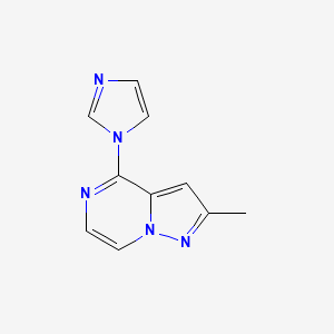 4-(1H-imidazol-1-yl)-2-methylpyrazolo[1,5-a]pyrazine
