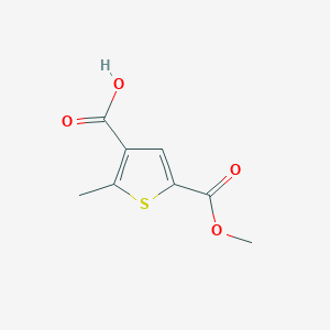 5-(Methoxycarbonyl)-2-methylthiophene-3-carboxylic acid