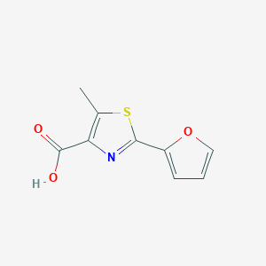 2-(Furan-2-yl)-5-methyl-1,3-thiazole-4-carboxylic acid