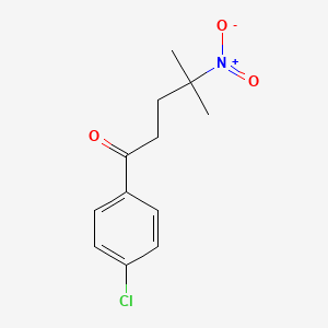 1-(4-Chlorophenyl)-4-methyl-4-nitropentan-1-one
