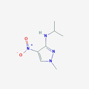 N-Isopropyl-1-methyl-4-nitro-1H-pyrazol-3-amine