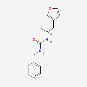 1-Benzyl-3-(1-(furan-3-yl)propan-2-yl)urea