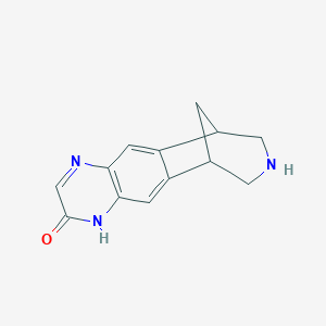 molecular formula C13H13N3O B023988 Hydroxy Varenicline CAS No. 357424-21-6