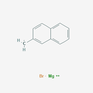 molecular formula C11H9BrMg B239888 Magnesium;2-methanidylnaphthalene;bromide CAS No. 127543-80-0