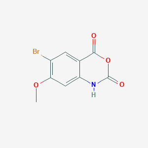 molecular formula C9H6BrNO4 B2399033 5-Bromo-4-methoxyisatoic anhydride CAS No. 1427368-55-5