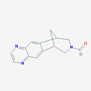 molecular formula C14H13N3O B023991 N-formylvarenicline CAS No. 796865-82-2