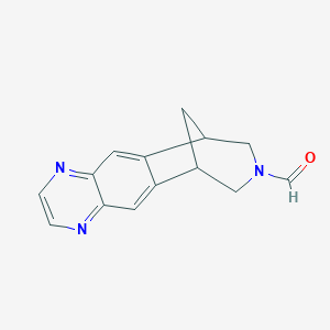 molecular formula C14H13N3O B023991 N-Formyl Varenicline CAS No. 796865-82-2