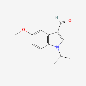 B2399178 1-Isopropyl-5-methoxy-1H-indole-3-carbaldehyde CAS No. 848488-03-9