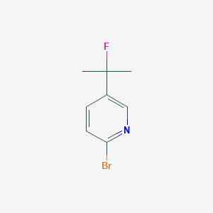 2-Bromo-5-(2-fluoro-2-propyl)pyridine