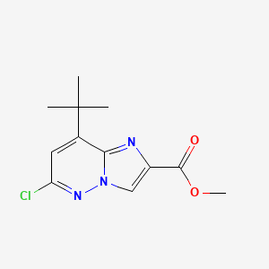 molecular formula C12H14ClN3O2 B2399701 PAR-2-IN-1 