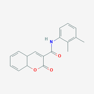 molecular formula C18H17NO3 B2399720 N-(2,3-dimethylphenyl)-2-oxo-4a,8a-dihydro-2H-chromene-3-carboxamide CAS No. 476318-35-1