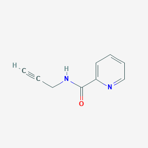 molecular formula C9H8N2O B2399835 N-(prop-2-yn-1-yl)pyridine-2-carboxamide CAS No. 866863-43-6