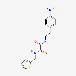 B2399894 N1-(4-(dimethylamino)phenethyl)-N2-(thiophen-2-ylmethyl)oxalamide CAS No. 953986-53-3