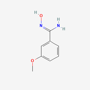molecular formula C8H10N2O2 B2400007 3-Methoxybenzamidoxime CAS No. 934367-07-4