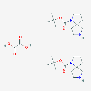 tert-Butyl 1,7-diazaspiro[4.4]nonane-1-carboxylate oxalate(2:1)