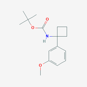 Tert-butyl (1-(3-methoxyphenyl)cyclobutyl)carbamate