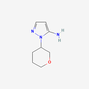 1-(oxan-3-yl)-1H-pyrazol-5-amine