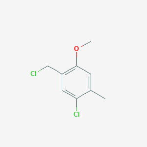 4-Chloro-2-chloromethyl-5-methylanisole