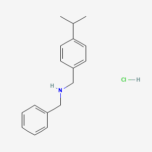 Benzyl-(4-isopropyl-benzyl)-amine hydrochloride