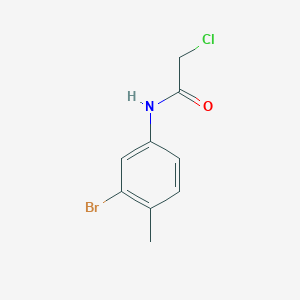 N-(3-bromo-4-methylphenyl)-2-chloroacetamide