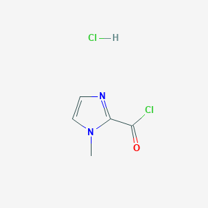 1-methyl-1H-imidazole-2-carbonyl chloride hydrochloride