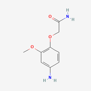 2-(4-Amino-2-methoxyphenoxy)acetamide