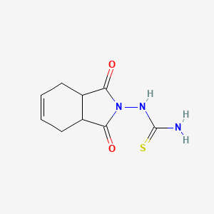 (1,3-dioxo-2,3,3a,4,7,7a-hexahydro-1H-isoindol-2-yl)thiourea