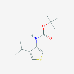 Tert-butyl N-(4-propan-2-ylthiophen-3-yl)carbamate