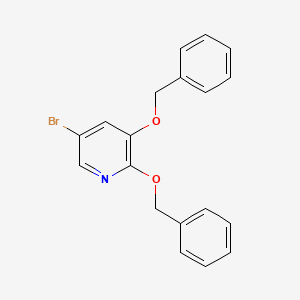 2,3-Bis(benzyloxy)-5-bromopyridine