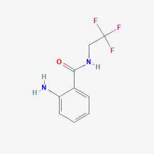 B2400340 2-amino-N-(2,2,2-trifluoroethyl)benzamide CAS No. 869629-11-8