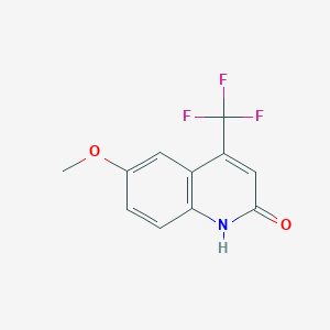 6-Methoxy-4-(trifluoromethyl)-2-quinolinol