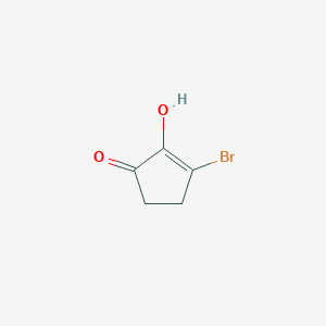 3-Bromo-2-hydroxy-2-cyclopenten-1-one