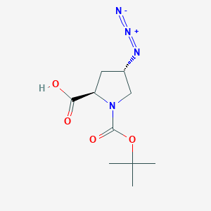 (2R,4S)-Boc-D-Pro(4-N3)-OH