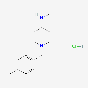 N-Methyl-1-(4-methylbenzyl)piperidin-4-amine hydrochloride