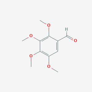 molecular formula C11H14O5 B2400407 2,3,4,5-Tetramethoxybenzaldehyde CAS No. 65884-12-0