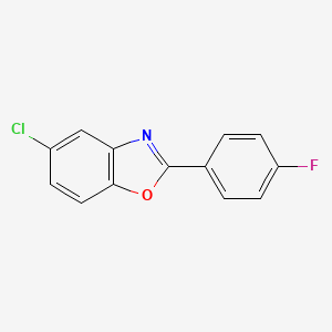 B2400487 5-Chloro-2-(4-fluorophenyl)-1,3-benzoxazole CAS No. 212758-57-1