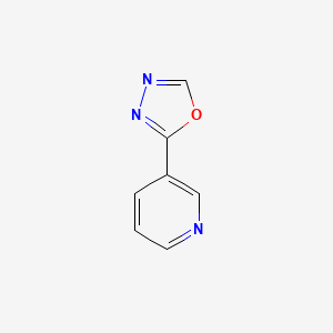 B2400628 2-(Pyridin-3-yl)-1,3,4-oxadiazole CAS No. 18160-05-9; 18160-05-9 ; 65943-95-5