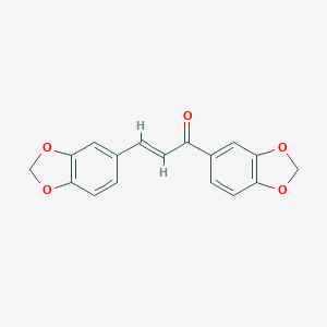 molecular formula C₁₇H₁₂O₅ B024007 Bis(3,4-methylenedioxy)chalcone CAS No. 76530-89-7