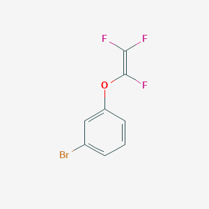 molecular formula C8H4BrF3O B2400776 3-[(Trifluorovinyl)oxy]bromobenzene CAS No. 260262-38-2
