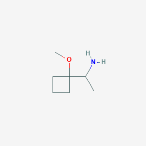 1-(1-Methoxycyclobutyl)ethan-1-amine