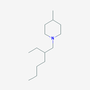 molecular formula C14H29N B2401139 1-(2-Ethyl-hexyl)-4-methyl-piperidine CAS No. 865074-78-8