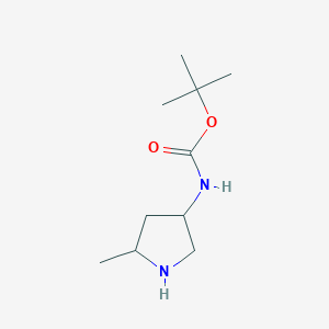 tert-butyl N-(5-methylpyrrolidin-3-yl)carbamate