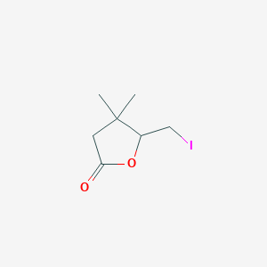 5-(Iodomethyl)-4,4-dimethyloxolan-2-one