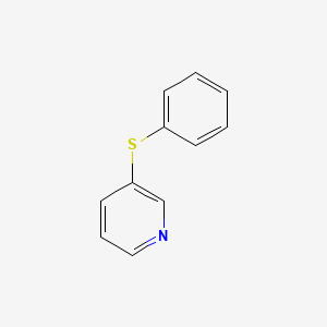 molecular formula C11H9NS B2401282 3-(phenylsulfanyl)pyridine CAS No. 28856-77-1