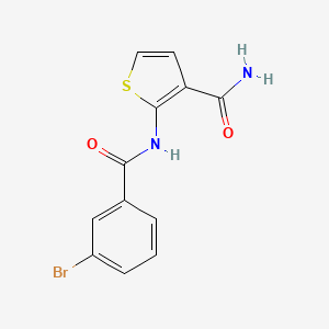 2-(3-Bromobenzamido)thiophene-3-carboxamide